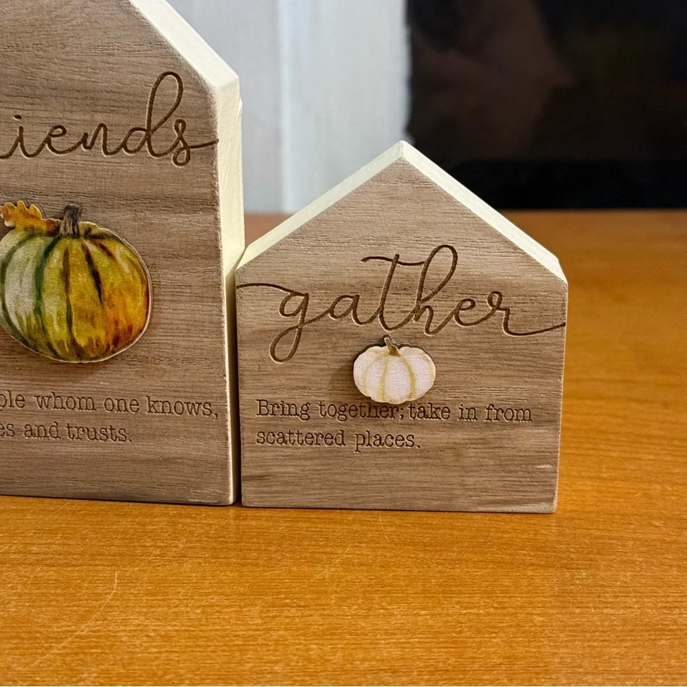 Ashland Pumpkin‎ Home Decor with Orange and Green Accents